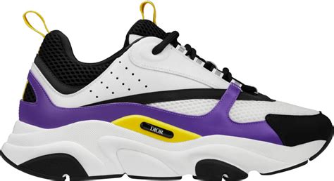 dior purple and yellow sneakers|where to buy dior sneakers.